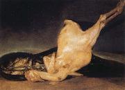 Francisco Jose de Goya Plucked Turkey oil painting reproduction